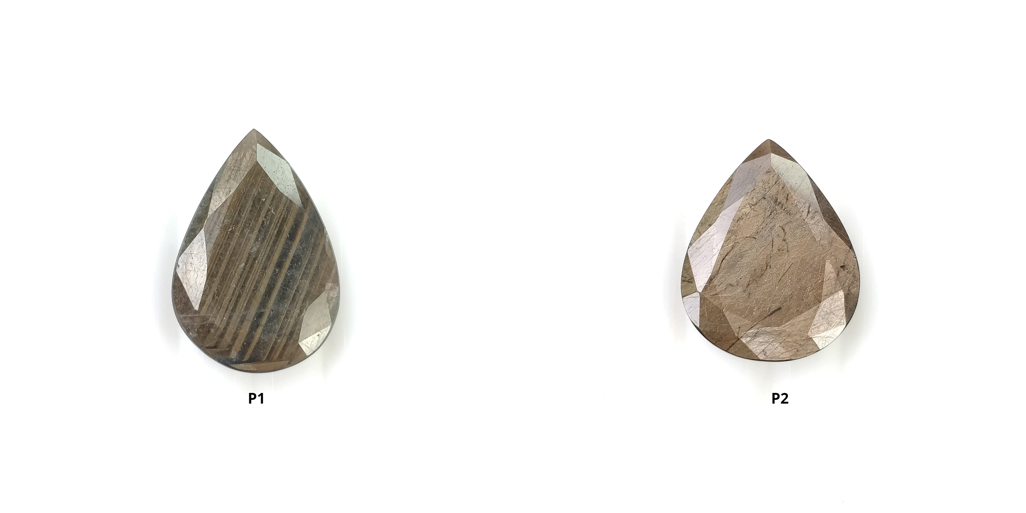 Natural Untreated Golden Brown Chocolate Sapphire Gemstone Pair - Pear Shape, Normal Cut | Ideal for Jewelry Making, Engagement Rings & Unique Gifts (Video Included)