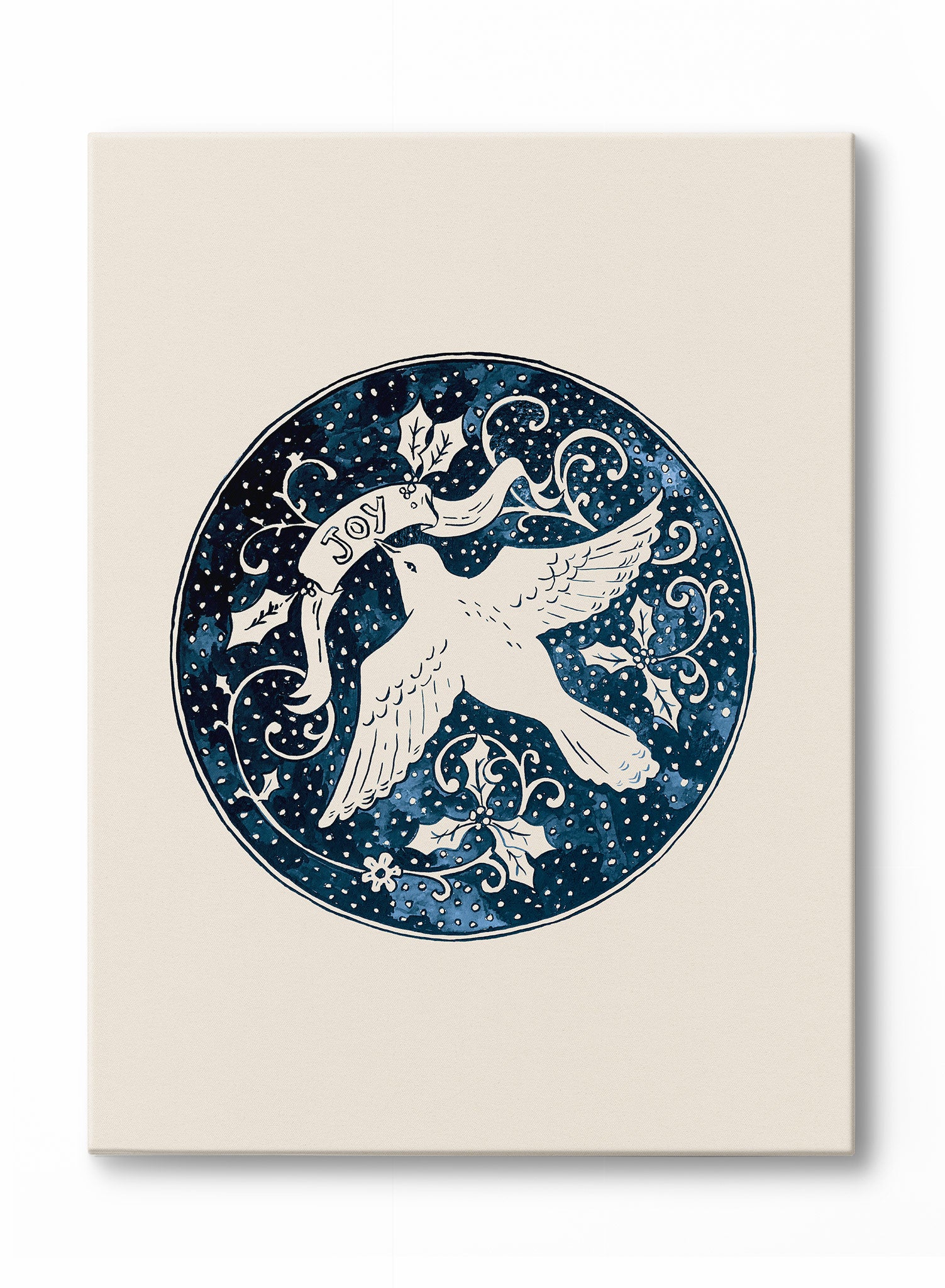 Peace and Joy Inspirational Wall Art Poster - Motivational Home & Office Decor for Positive Vibes - Perfect for Living Room, Bedroom, or Workspace