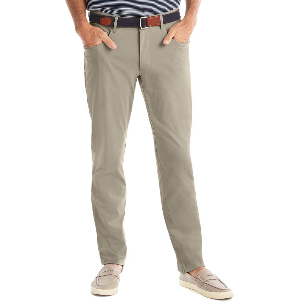 Johnnie-O Men's Cross Country Performance Pants - Lightweight, Moisture-Wicking & Stretchable for Running, Hiking & Outdoor Activities