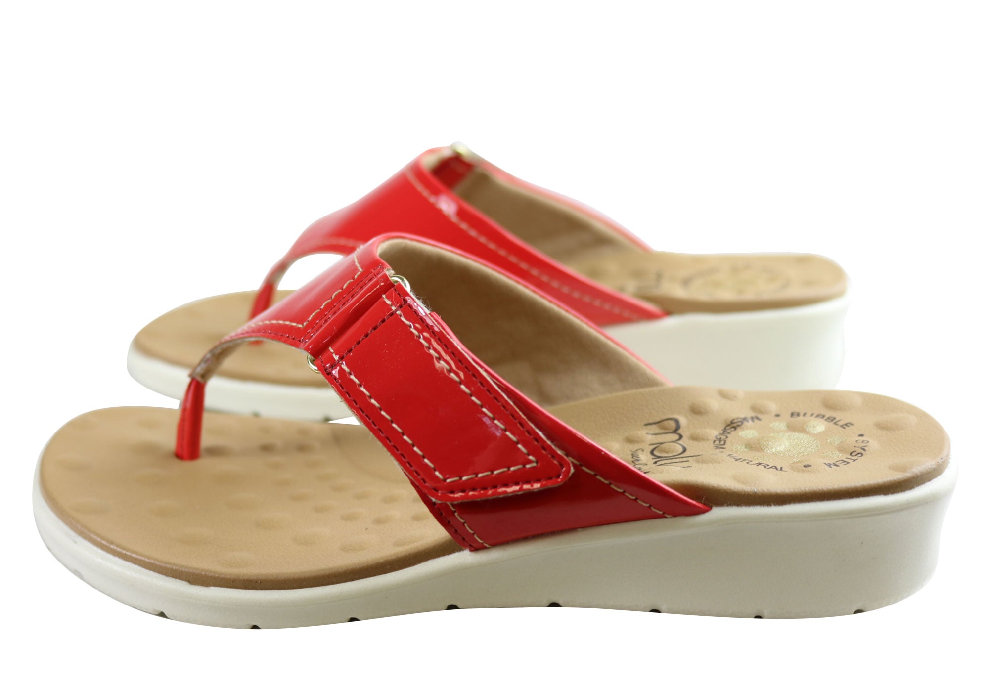 Malu Supercomfort Bronwyn Women's Comfort Thongs Sandals - Made in Brazil - Perfect for Beach, Pool & Summer Casual Wear