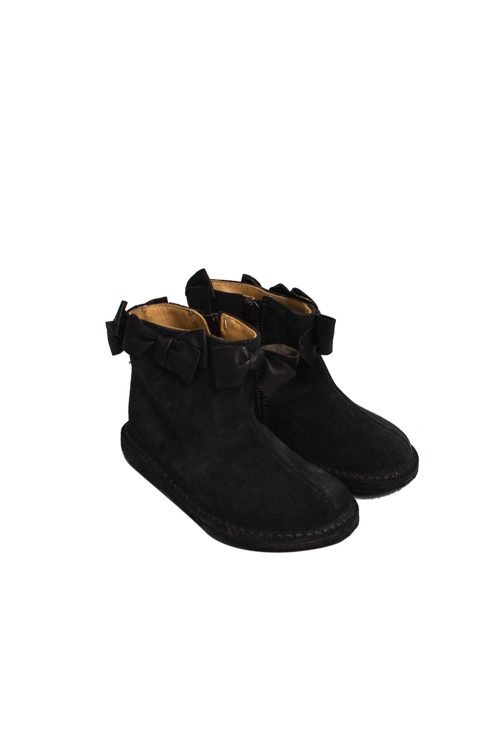Baby Girls' Ankle Boots Size 12-18M (EU 21) - Soft Leather First Walking Shoes for Toddlers - Perfect for Outdoor Play & Special Occasions