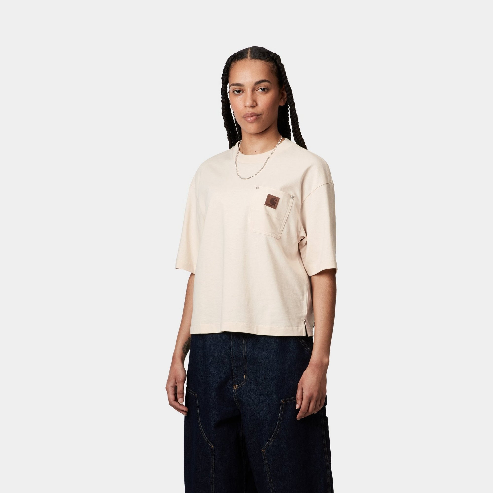 Women's Eldon T-Shirt | 100% Cotton Casual Tee | Soft & Breathable Natural Fabric | Perfect for Everyday Wear, Outings & Layering