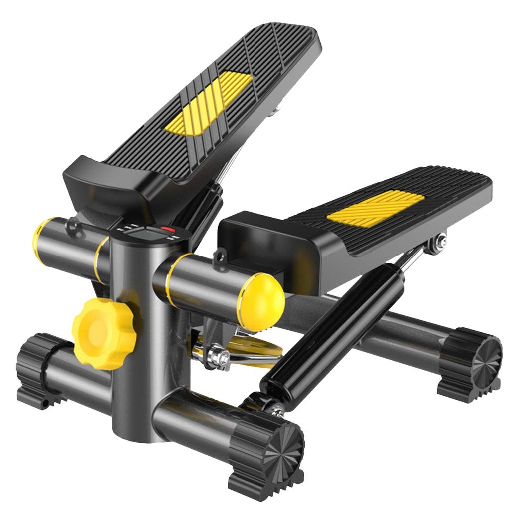 Sicdy Home Stepper with LCD Display & Widened Massage Pedal - Mini Stair Climber Exercise Machine for Men & Women - Multicolor Fitness Equipment for Home Workout & Office Use (Model: ZIABY-ZUA67)