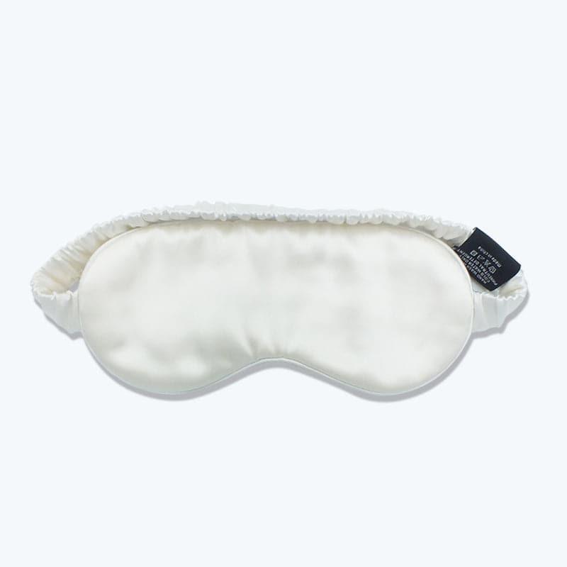 22 Momme Silk Dry Eye Relief Mask for Sleeping & Relaxation - Soothing Gel Eye Mask for Stress Relief, Puffy Eyes & Dark Circles - Perfect for Travel, Work & Home Use