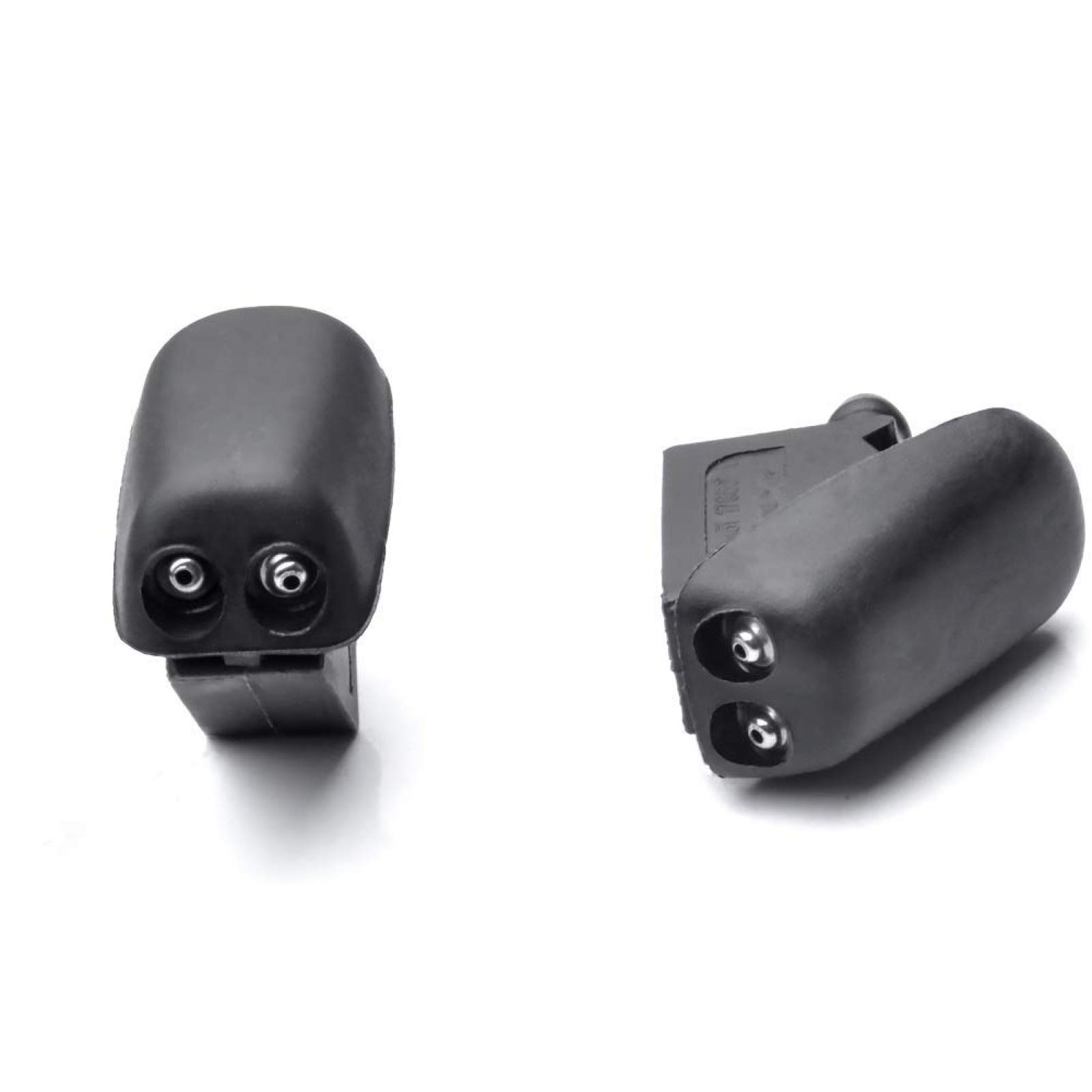 2PCS Front Windshield Washer Nozzles Replacement for Mini Cooper R50 R52 R53 (OEM 61667146377) - Perfect Fit for Windshield Cleaning & Winter Driving