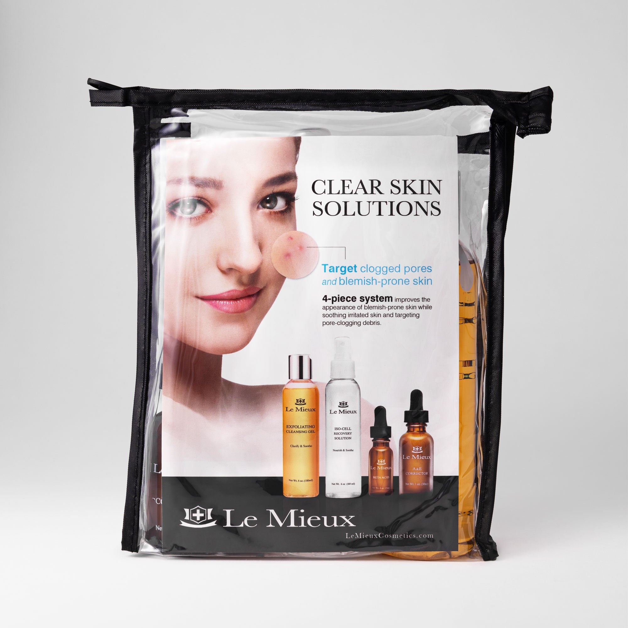 Clear Skin Solutions - Best Acne Treatment for Face & Body | Organic & Natural Skincare Products for Teens & Adults | Perfect for Daily Use & Sensitive Skin Care Routine