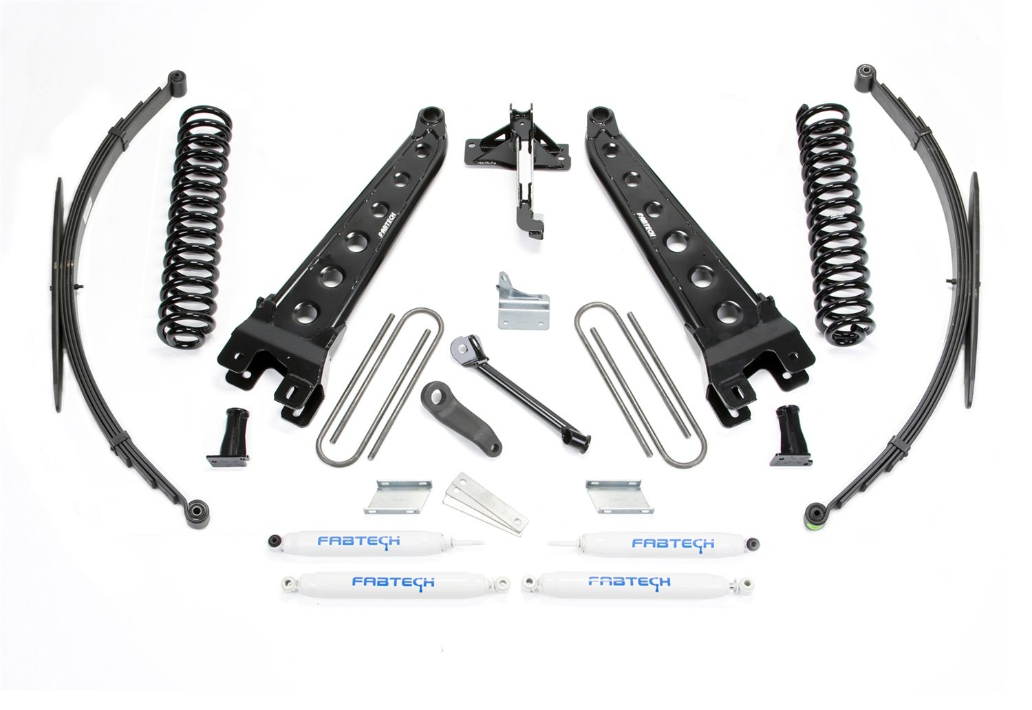 Fabtech K2128 8-Inch Radius Arm Lift System with Performance Shocks | Heavy-Duty Suspension Upgrade for Off-Road Trucks & Jeeps