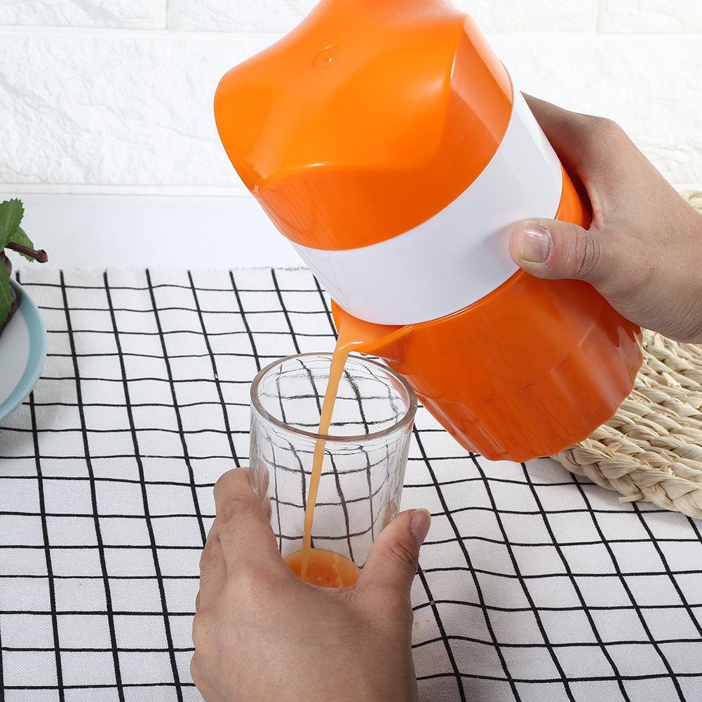 Premium Manual Citrus Juicer - Handheld Orange, Lemon & Lime Squeezer - Fresh Fruit Juice Extractor for Cocktails, Baking & Healthy Drinks
