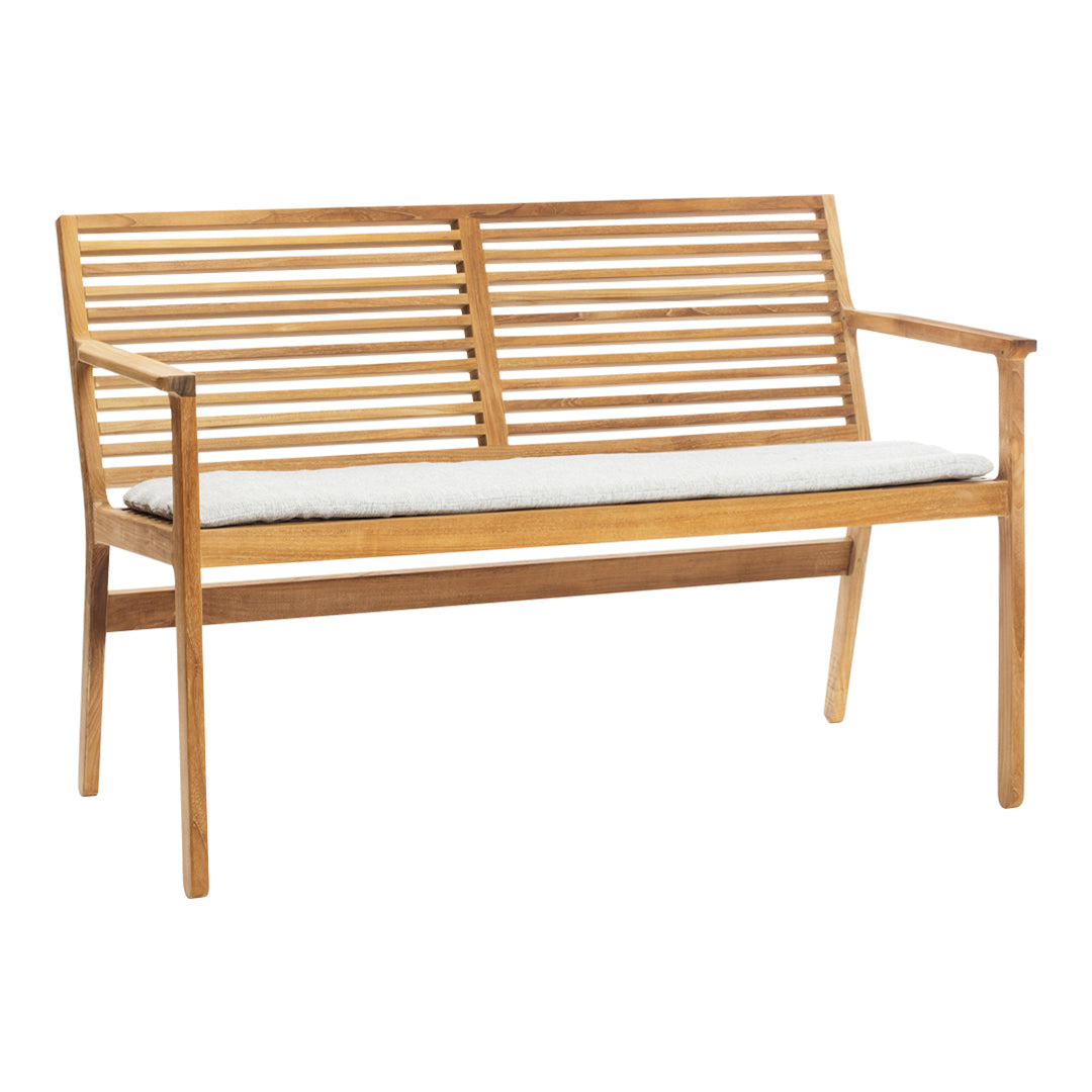 Comfortable Outdoor Dining Bench Cushion with Backrest - Waterproof & Durable for Patio, Garden, and Poolside Use