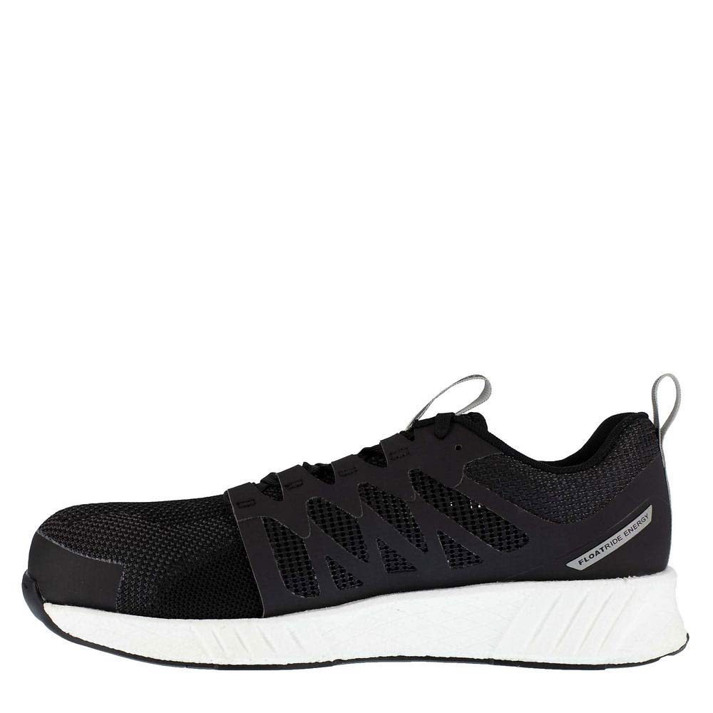 Reebok Men's Fusion Flexweave Work Ct/ESD Casual Shoes - Lightweight Slip Resistant Safety Shoes for Warehouse, Construction & Industrial Work