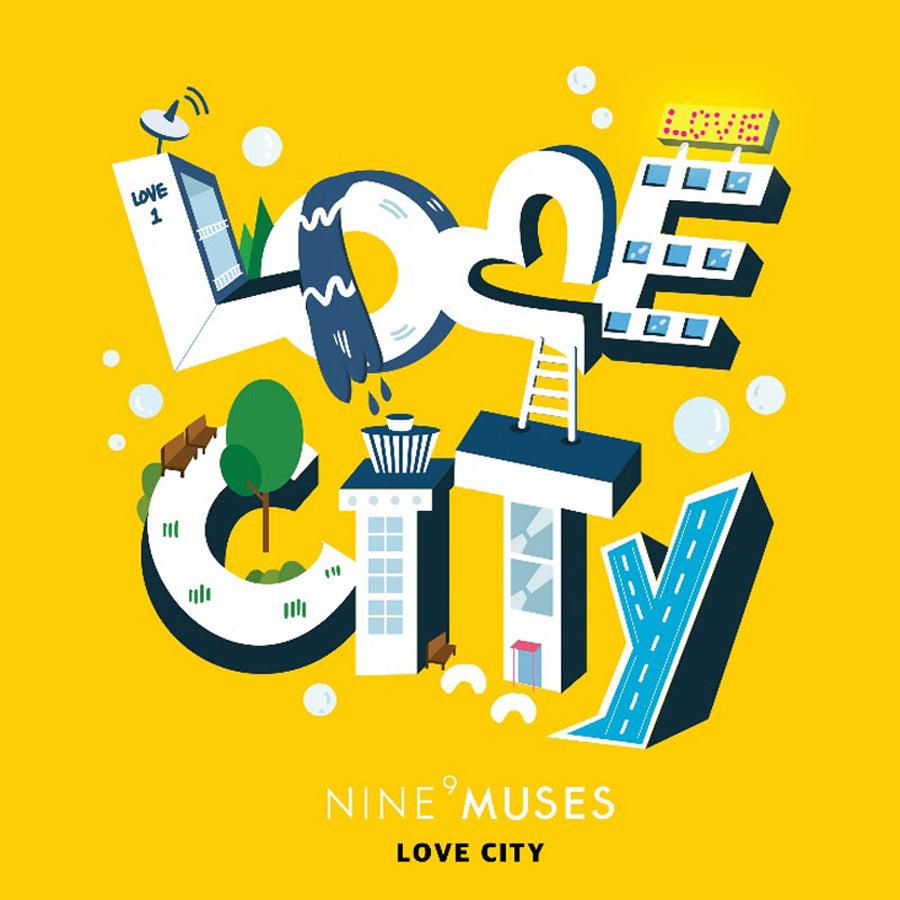 NINE MUSES 'MUSES DIARY PART.3: LOVE CITY' K-Pop Album - Perfect for K-Pop Fans, Music Collectors & Gift Ideas