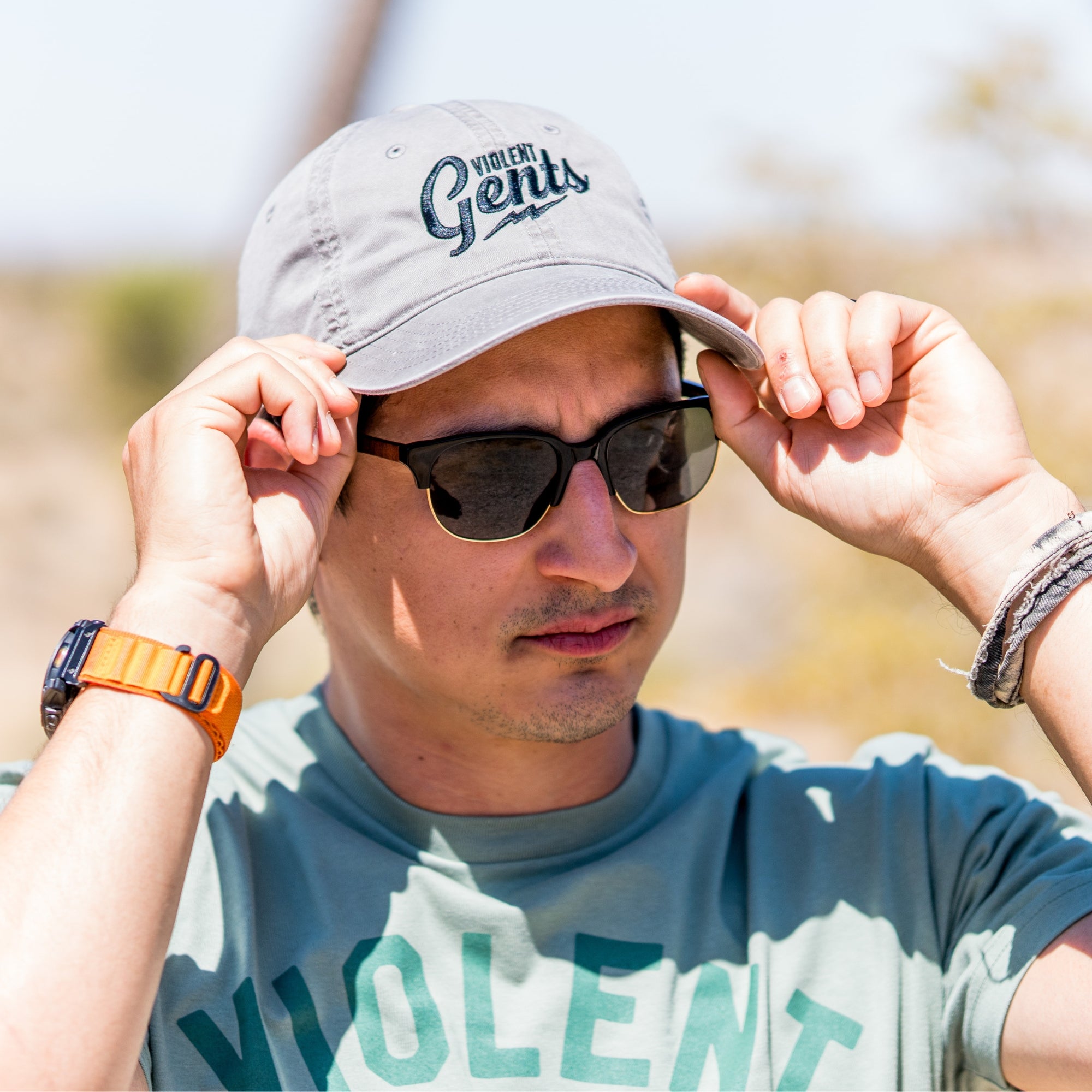 Clean Gents Dad Hat - Adjustable Cotton Baseball Cap for Men - Perfect for Casual Wear, Outdoor Activities & Sports