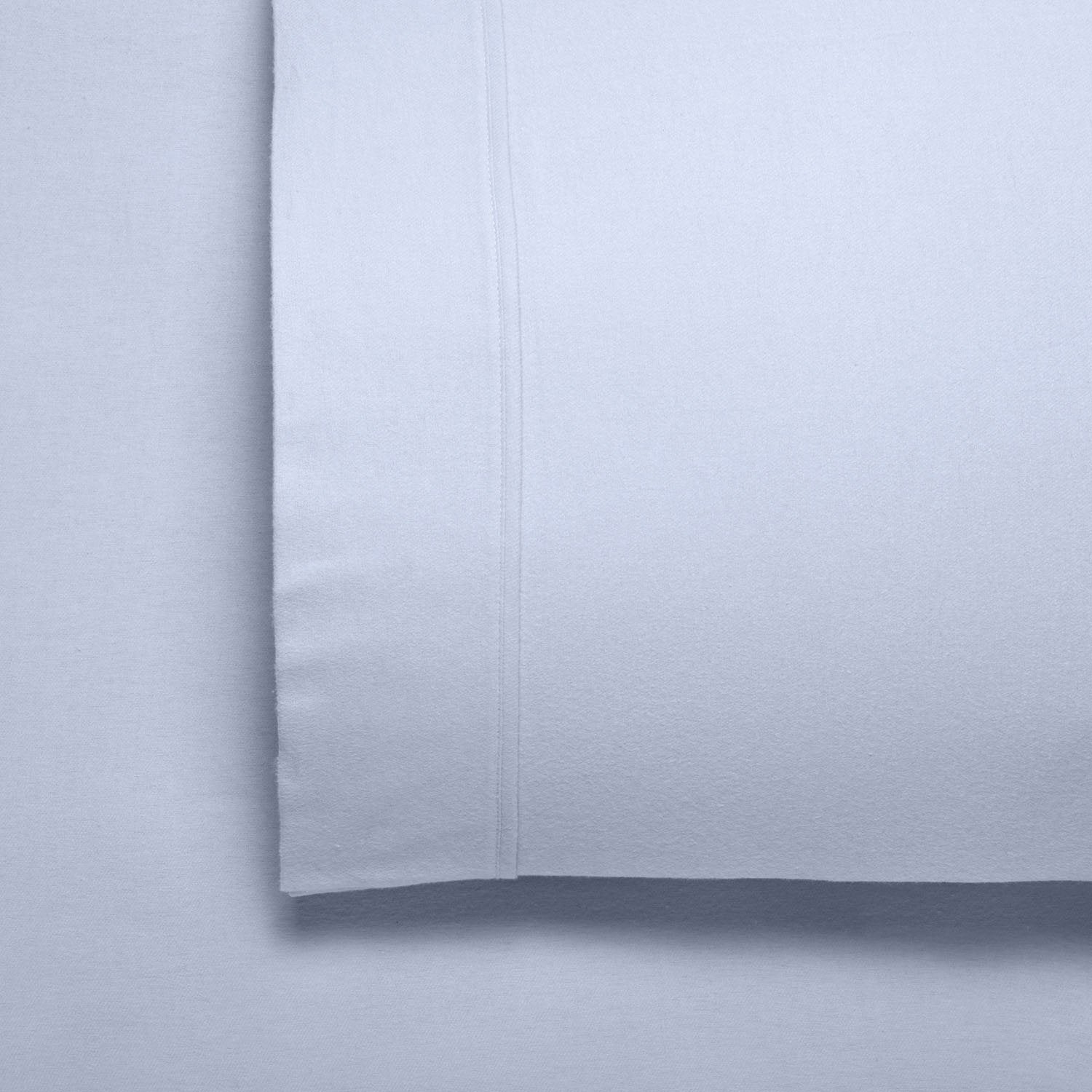 Bianca Fletcher Cotton Flannelette Sheet Set - Soft & Breathable Blue Bed Sheets for Cozy Sleep - Perfect for Winter Nights & Cold Weather Comfort