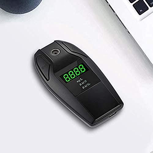 Professional Portable Breathalyzer - High Accuracy Alcohol Tester for Personal & Workplace Use | Reliable BAC Detection for Drivers, Party Safety & Law Enforcement Scenarios