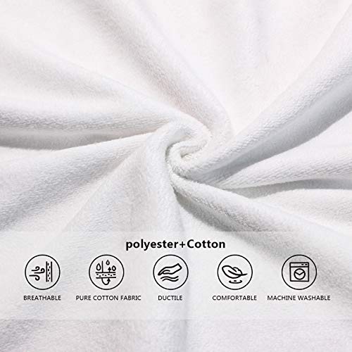 Premium Microfiber Wine Bottle Hand Towels 16x30 Inch - Ultra Soft Absorbent Kitchen & Bath Towels for Dish Drying, Guest Bathrooms, Hotels - Decorative Washcloths & Fingertip Towels for Elegant Home Decor