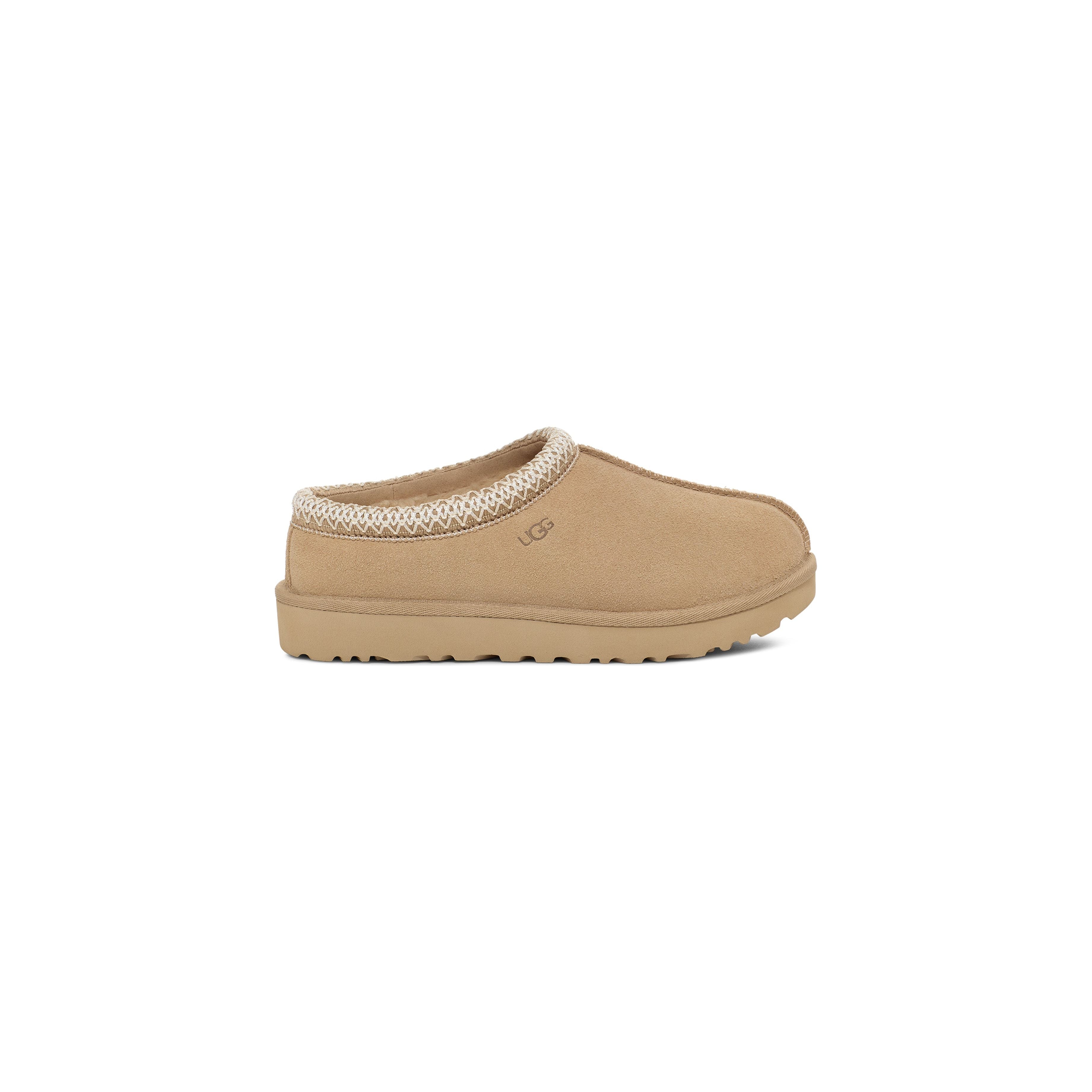 UGG Women's Tasman Slippers in Mustard Seed White - Cozy Indoor/Outdoor House Shoes for Winter Comfort & Casual Wear