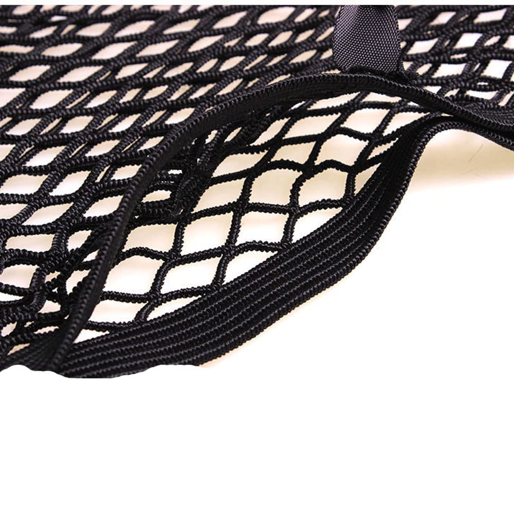 Universal Car Seat Storage Net Pocket - Organizer for Car Back Seat, Trunk & Door - Durable Mesh Storage Bag for Toys, Snacks, Water Bottles & More - Perfect for Road Trips, Family Travel & Daily Commute