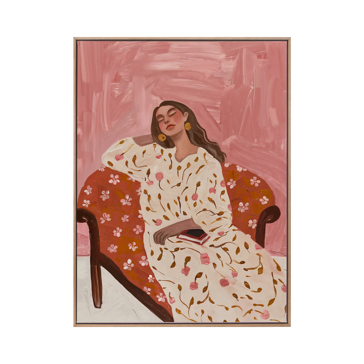 Lili Portrait Art Print - High-Quality Wall Decor for Living Room, Bedroom & Office | Perfect Gift for Art Lovers