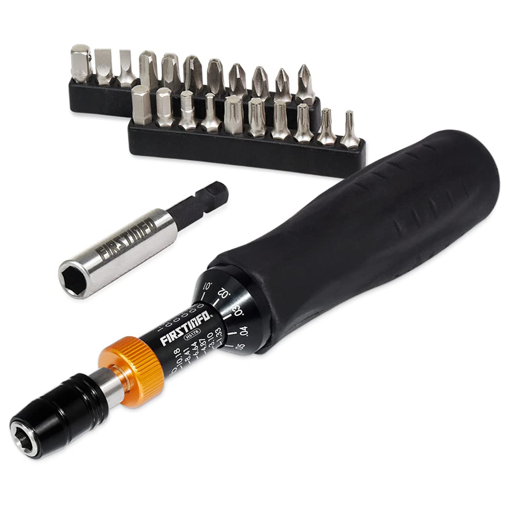 FIRSTINFO Precision Torque Limiting Screwdriver Set - 1/4