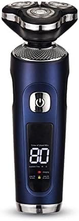 Premium Electric Razor for Men - Rechargeable 3-Blade Shaver with Multi-Function Trimmer | Portable Beard Grooming Kit for Travel, Home & Office Use
