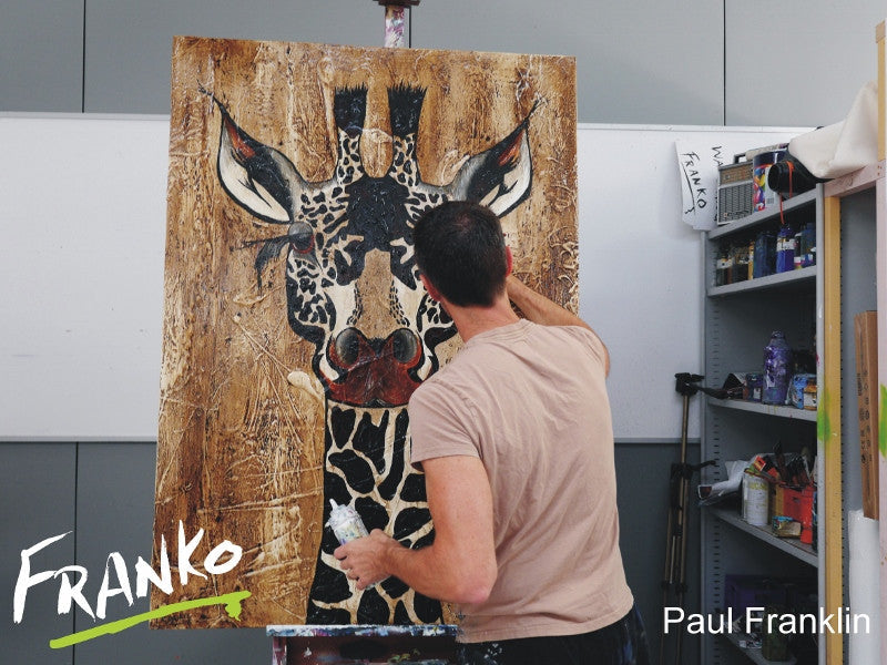 Inspiring Giraffe Black Wall Art - Modern Home Decor for Living Room, Bedroom & Office