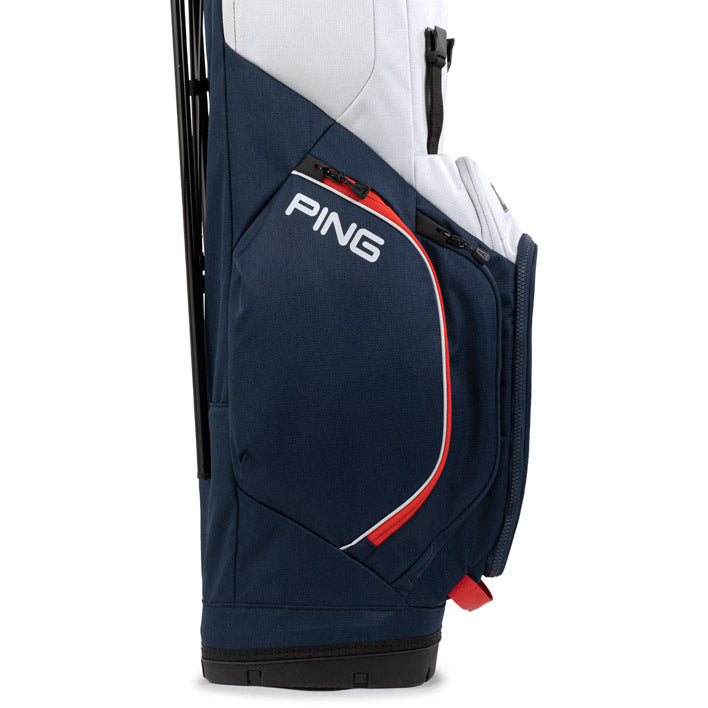 PING 2023 Hoofer Lite Stand Golf Bag - Lightweight & Durable Golf Stand Bag for Men & Women - Perfect for Walking the Course & Range Practice