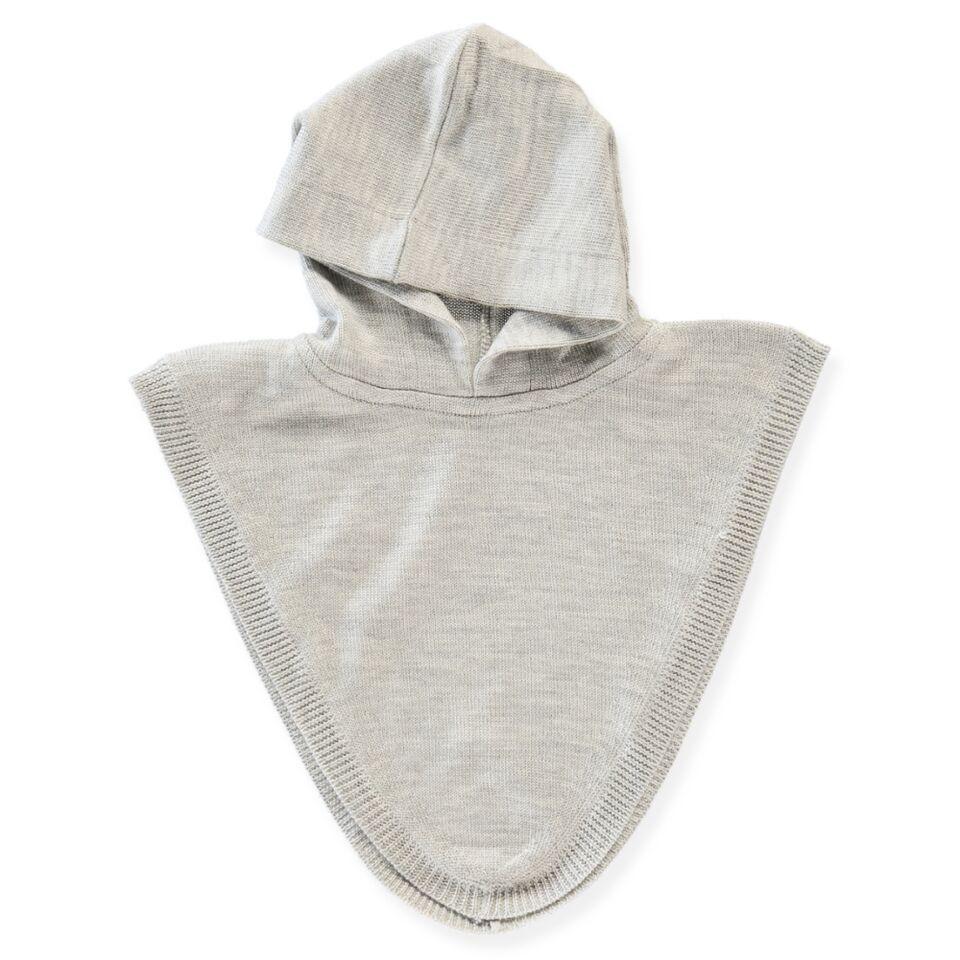 Premium Merino Wool Snood Scarf - Soft & Warm Grey Winter Neck Warmer for Outdoor Activities & Travel