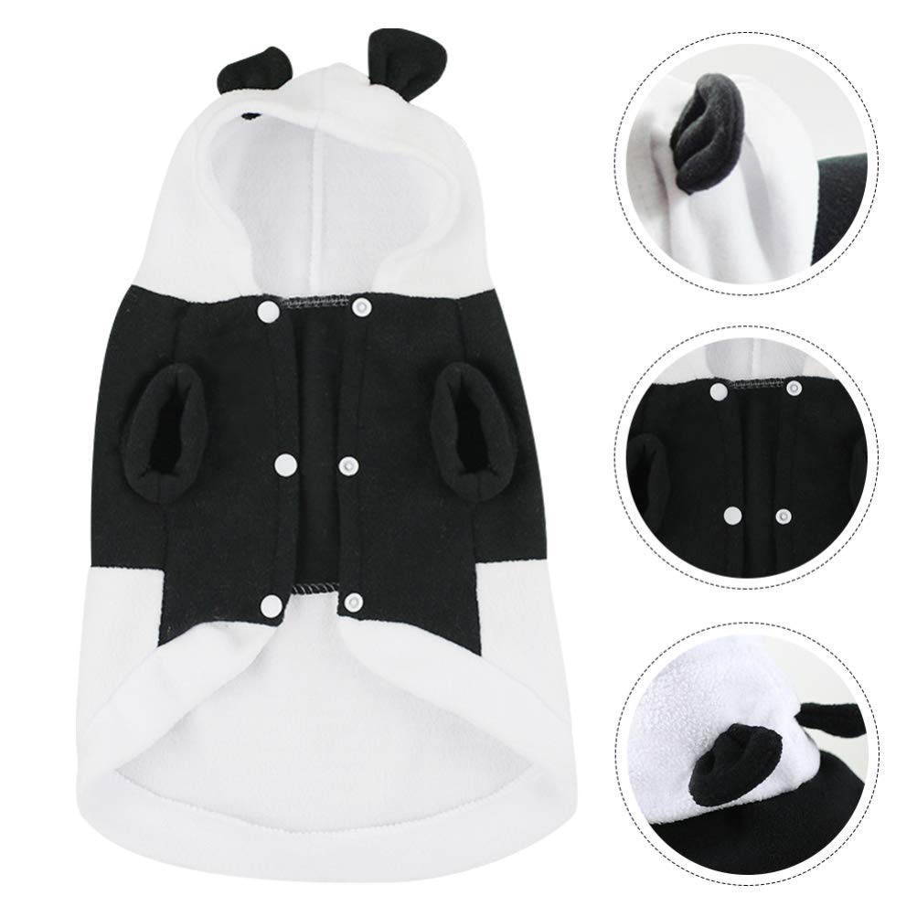 1pc Panda Pet Costume - Warm Winter Dog & Cat Clothes, Halloween Cosplay Outfit, Cute Bodysuit Jumpsuit for Small Pets - Perfect for Cold Weather, Costume Parties & Photo Shoots