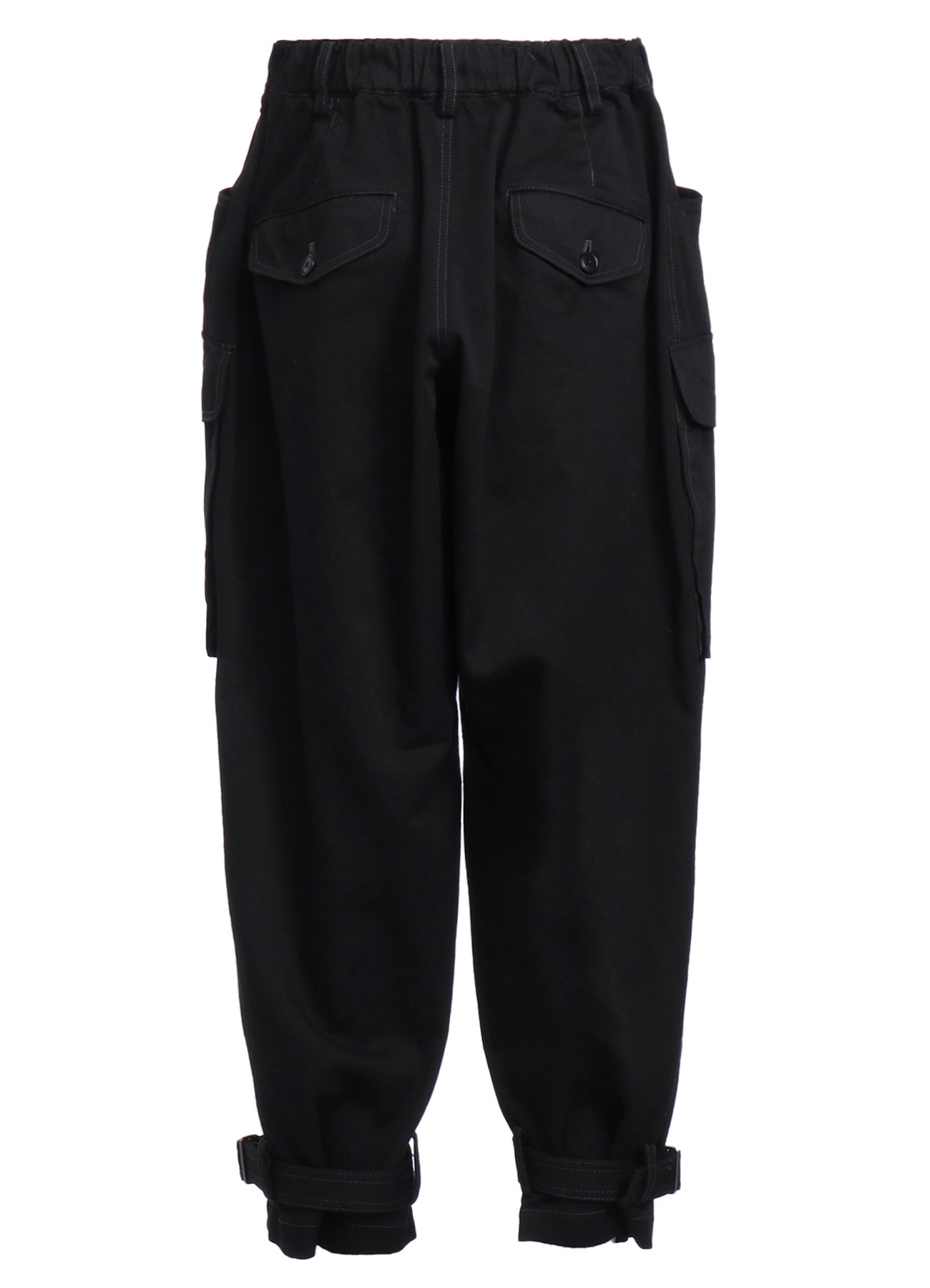Men's Cotton Drill Cargo Pants with Belted Hems - Durable Workwear & Outdoor Adventure Pants for Hiking, Camping & Casual Wear