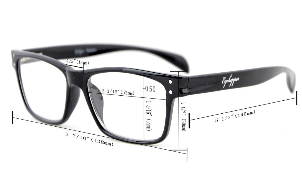 Eyekepper Spring-Hinged Computer Reading Glasses - Sport Style Blue Light Blocking Eyewear for Men & Women | Perfect for Office Work, Gaming & Digital Screen Use
