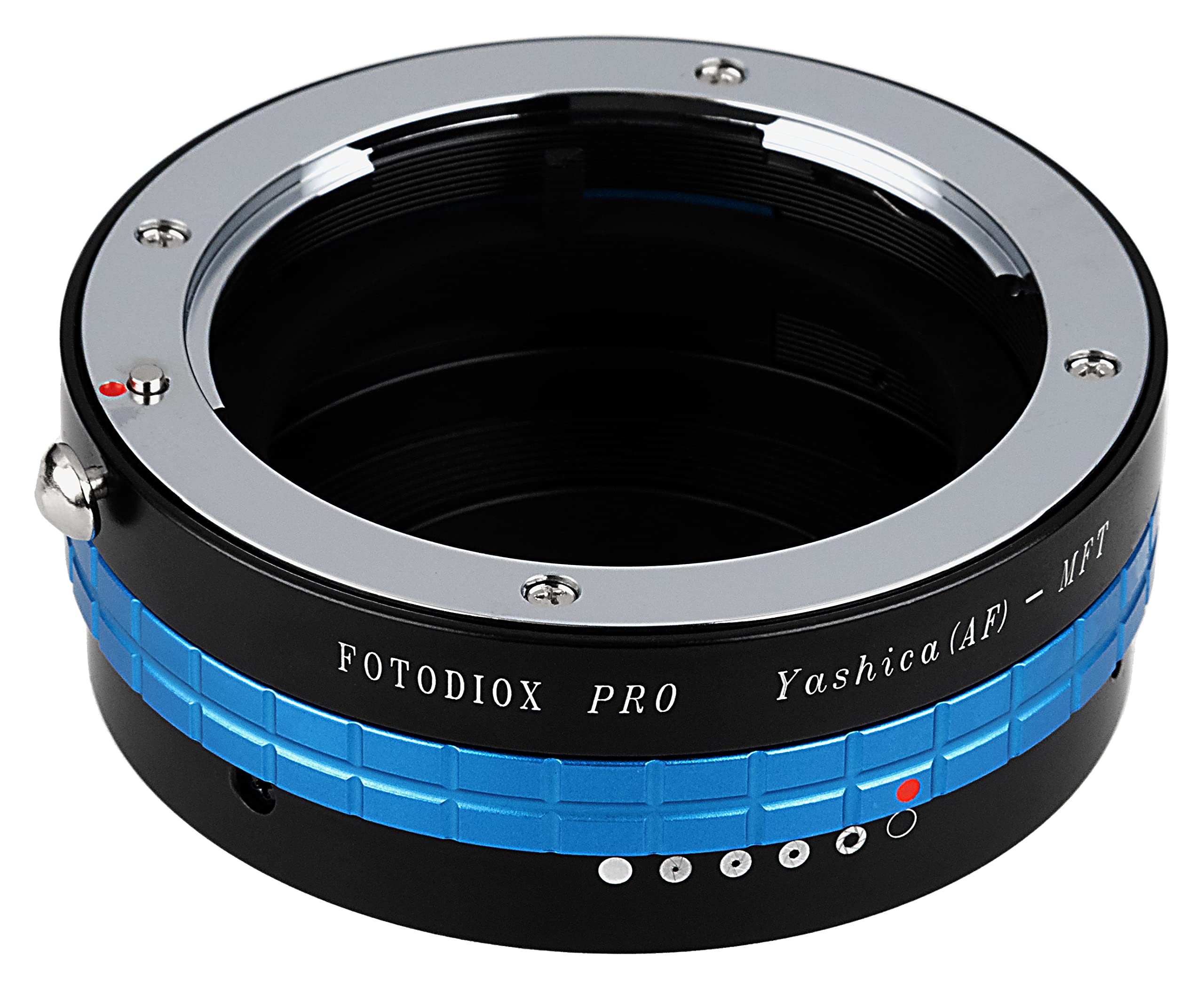 Fotodiox Pro Lens Mount Adapter - Yashica AF to Olympus Panasonic Micro Four Thirds (MFT) Mirrorless Camera Adapter - Perfect for Photography & Videography