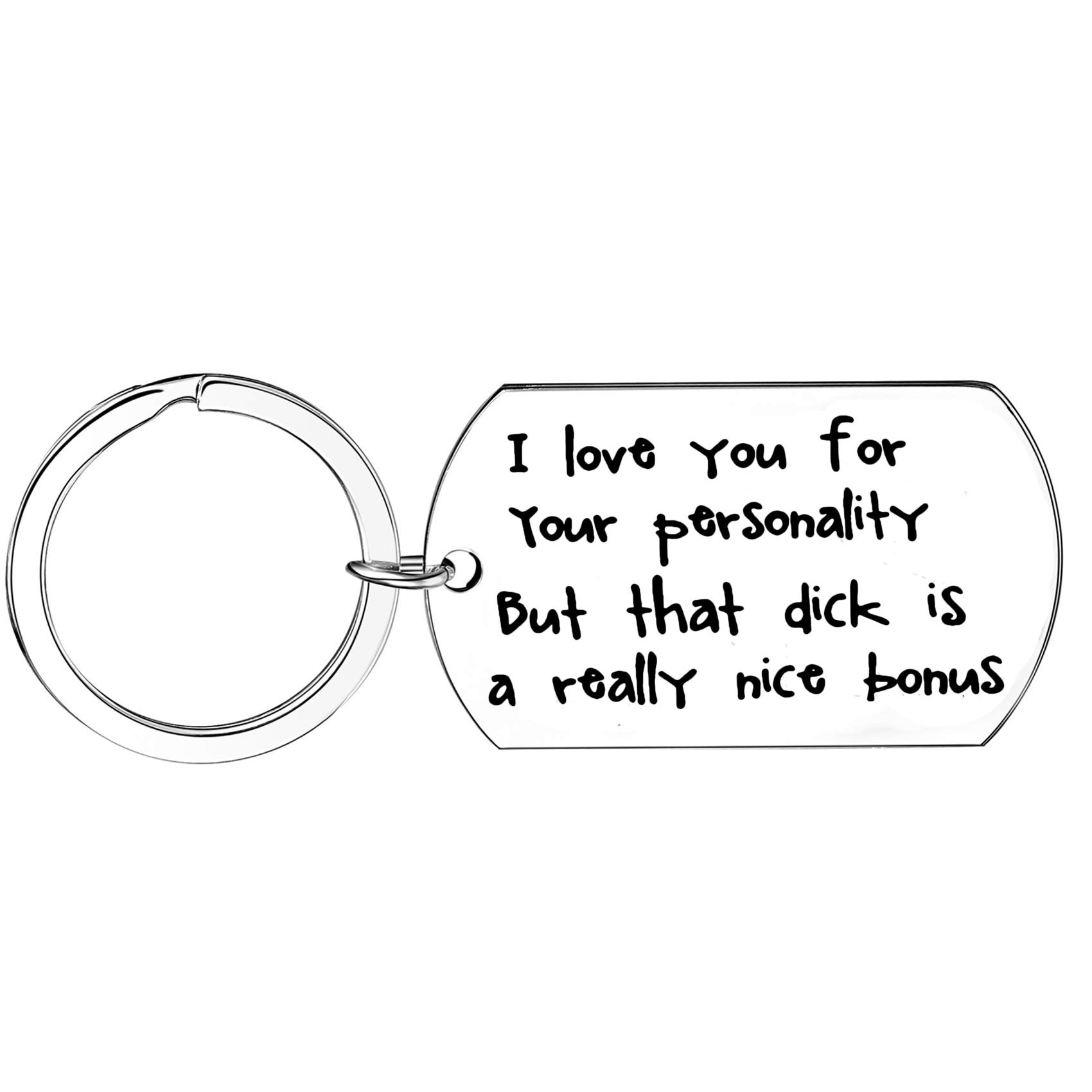 Funny Couples Keychains - Cute Boyfriend Girlfriend Gifts for Valentine's Day, Anniversary & Romantic Occasions - Perfect for Date Nights, Love Tokens and Relationship Keepsakes
