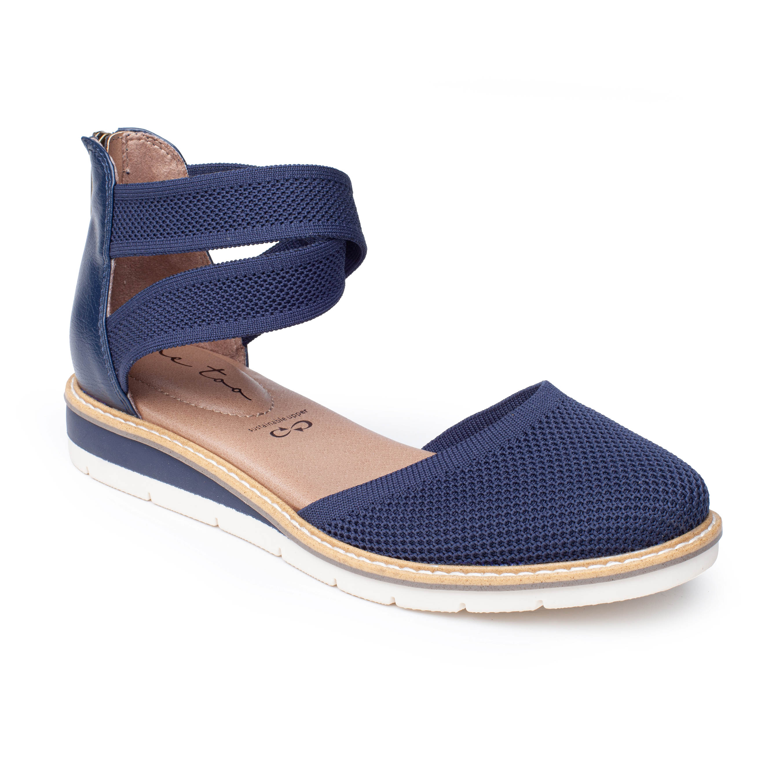 Adria Women's Closed Toe Sandals - Comfortable Slip-On Walking Shoes for Beach, Travel & Casual Wear | Breathable & Supportive Summer Footwear