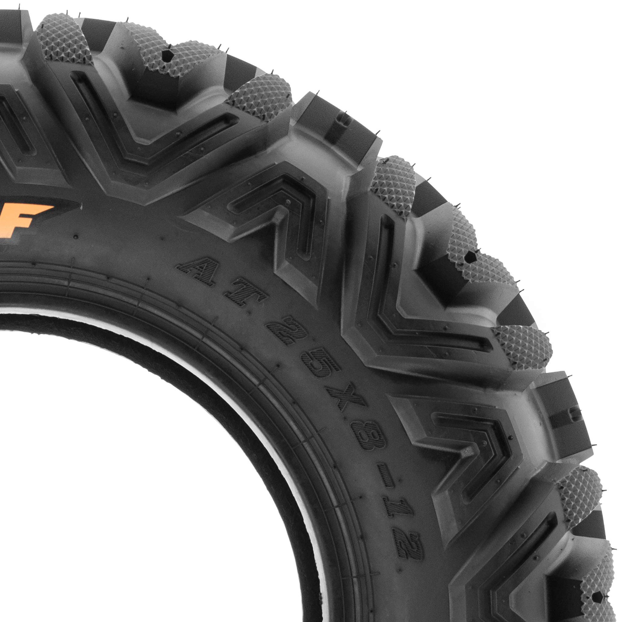 SunF 26x8-12 26x8x12 All Terrain Tires for ATV/UTV - 6 PR Tubeless A033 POWER I - Perfect for Off-Roading, Mudding & Trail Adventures