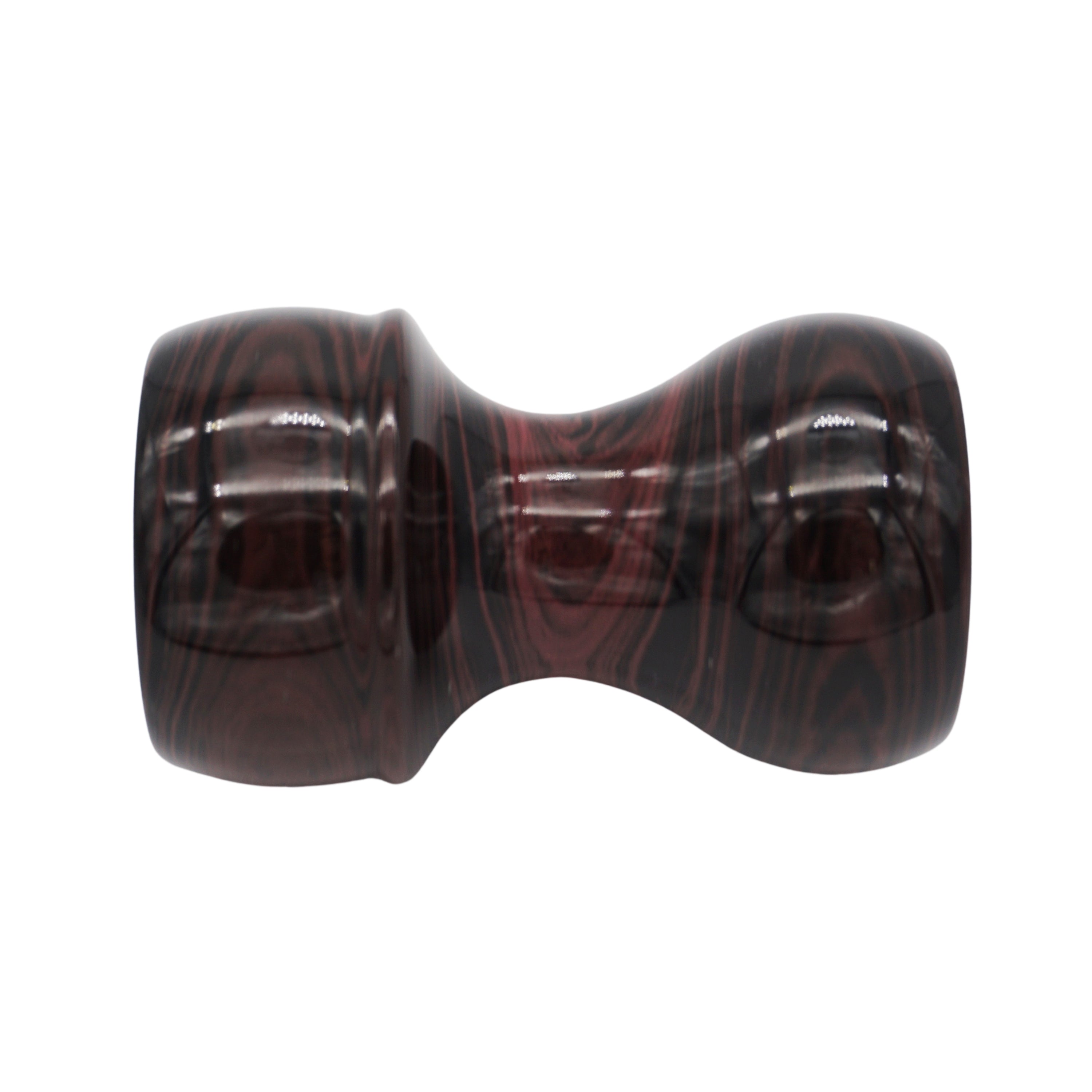 Premium Handmade Raspberry Ebonite Shaving Brush Handle - Fits 24mm & 26mm Knots - Perfect for Wet Shaving & Grooming Gifts for Men