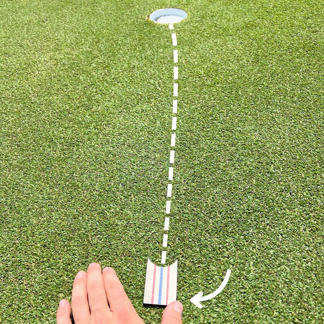 Premium Golf Ball Alignment Tool & Marker Kit - Golf Ball Stencil, Line Marker & Liner for Perfect Putting Alignment | Ideal for Practice, Tournaments & Golf Training Accessories