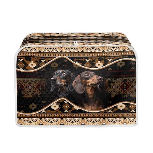 Dachshund Aztec - Black and Brown
