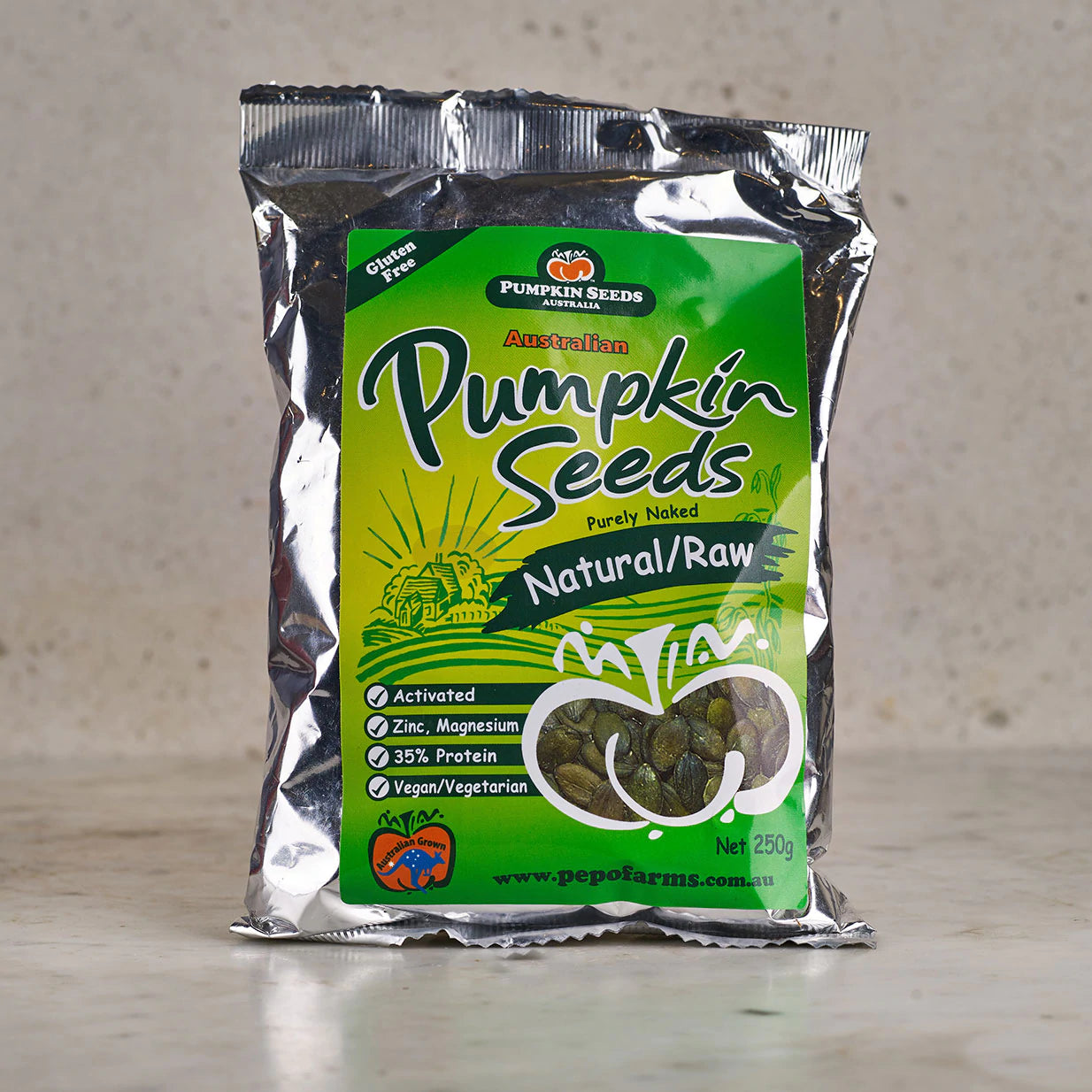 Organic Australian Pumpkin Seeds - Raw, Unsalted, Non-GMO, Vegan Snack - Perfect for Salads, Baking & Healthy Snacking