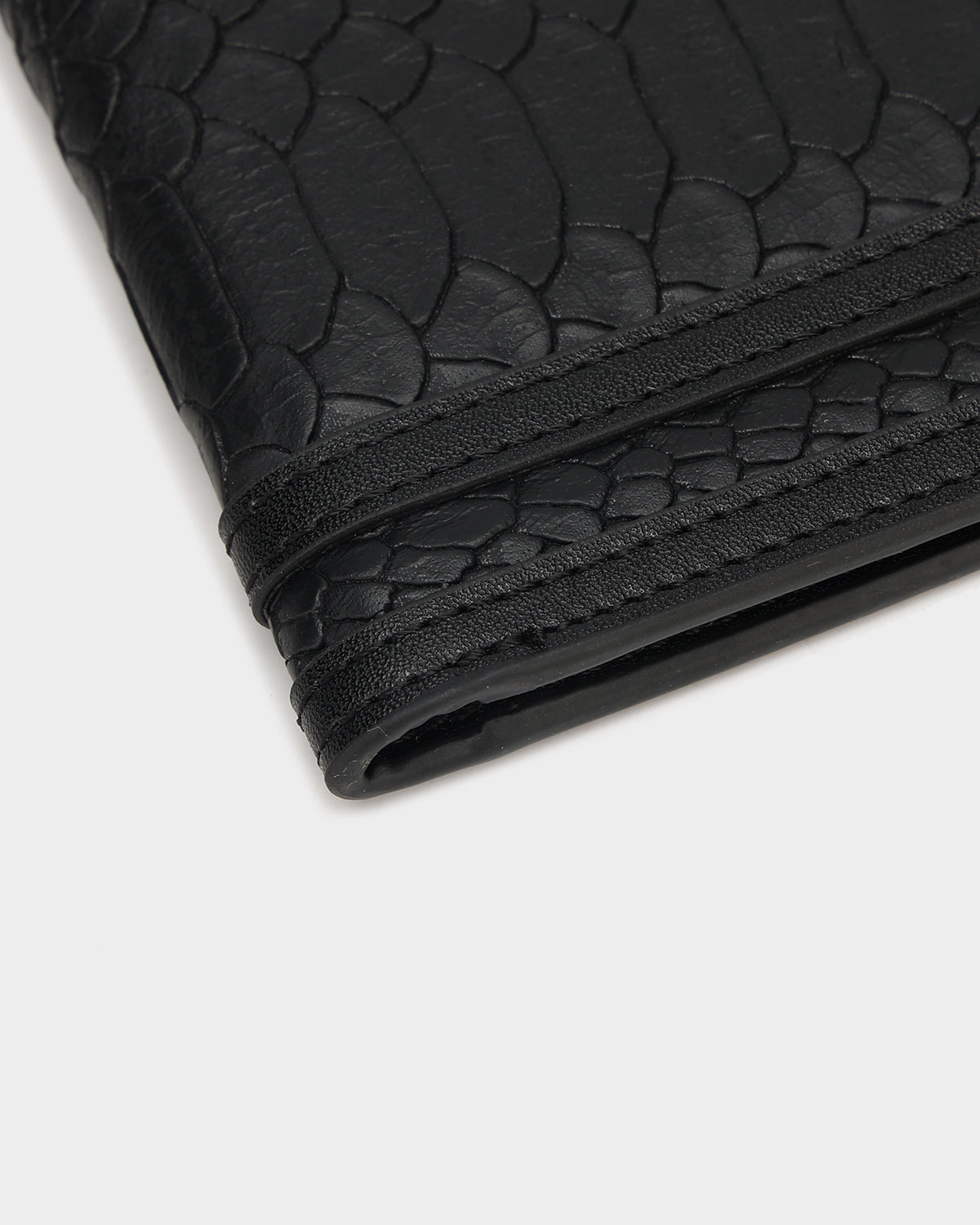 Apollo 1 Slim RFID Blocking Leather Wallet for Men - Black | Premium Bifold Credit Card Holder for Everyday Carry & Travel Essentials