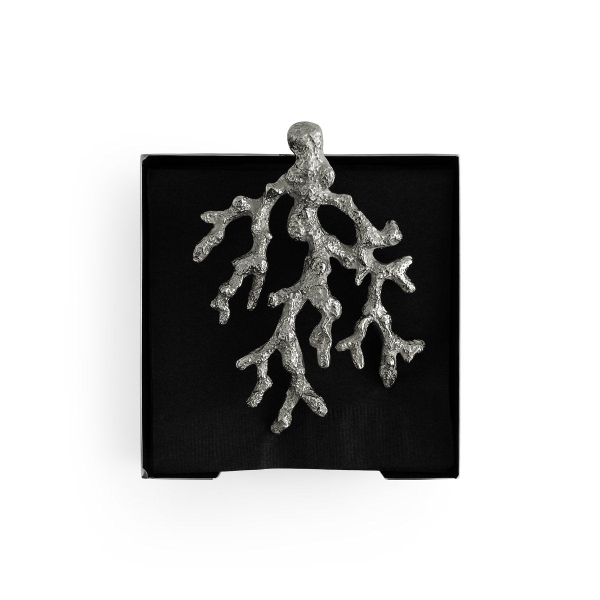 Ocean Reef Themed Cocktail Napkin Holder - Elegant Bar Accessory for Parties, Weddings & Home Decor - Perfect for Beach & Coastal Themed Events