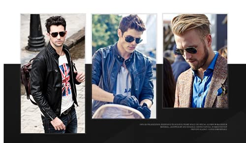 Classic Polarized Folding Compact Pocket Sunglasses for Men & Women - UV Protection, Lightweight & Portable - Perfect for Driving, Travel, and Outdoor Activities