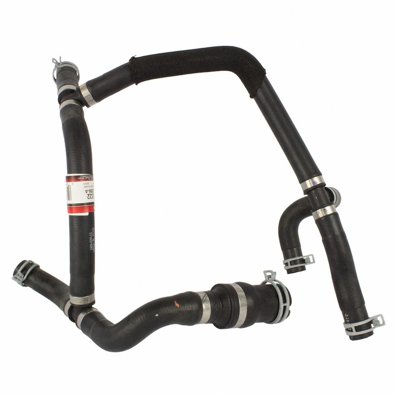 Motorcraft KM5322 Replacement Hose - High-Quality Auto Cooling System Hose for Ford, Lincoln, Mercury Vehicles | Perfect for Radiator, Heater & Engine Cooling Repairs