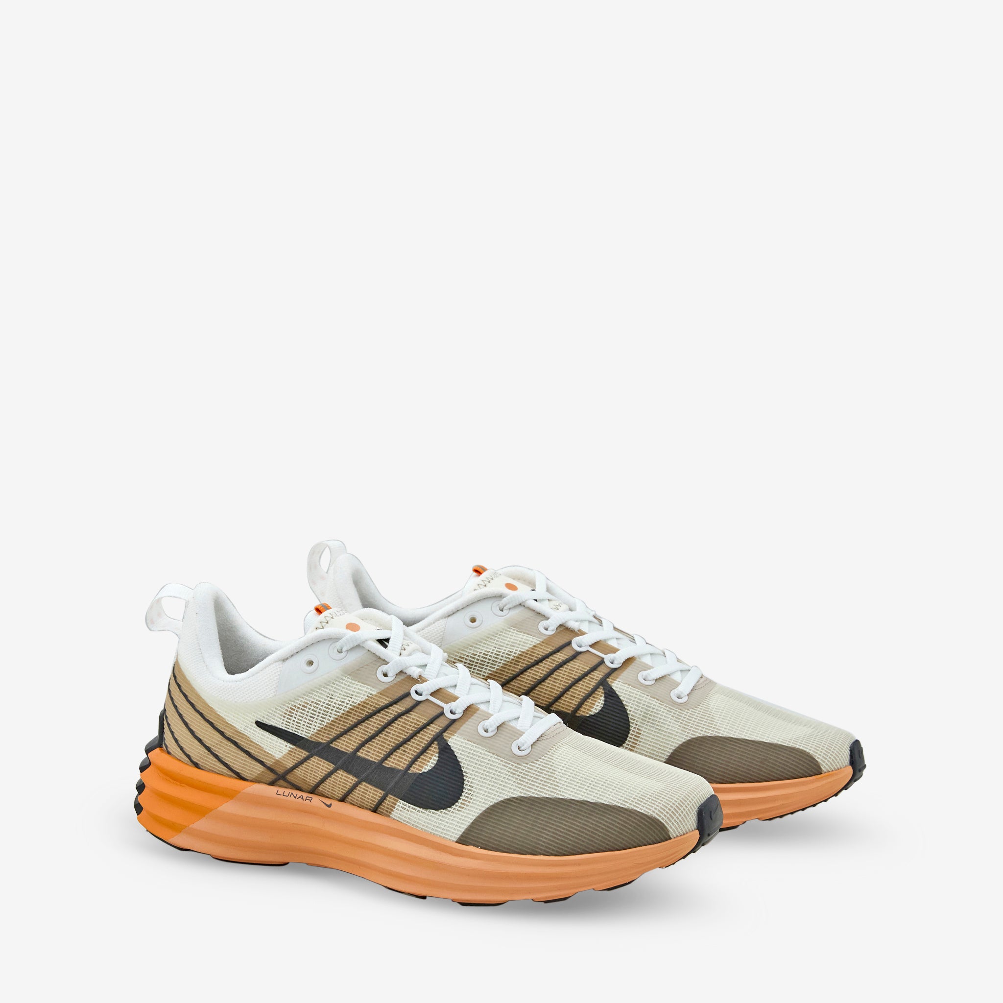 Lunar Roam Summit Sneakers for Men & Women - White, Black, Coconut Milk, Khaki - Comfortable Walking & Running Shoes for Outdoor Activities