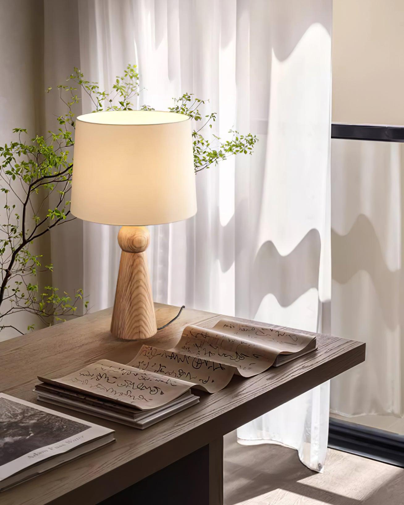 Bella Table Lamp - Modern LED Bedside Lamp with USB Port, Touch Control & Adjustable Brightness - Perfect for Bedroom, Living Room & Office Decor