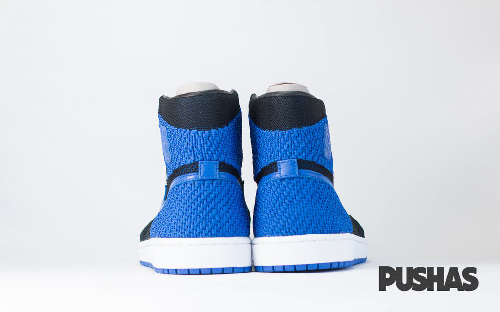 Air Jordan 1 Flyknit 'Royal' Basketball Shoes - New Men's Sneakers for Running, Training & Streetwear Fashion