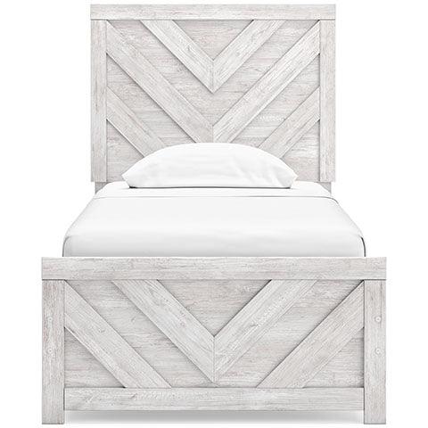 Cayboni Twin Size B3788 53/83 - Comfortable Twin Bed for Kids & Teens - Perfect for Bedrooms, Dorms & Guest Rooms