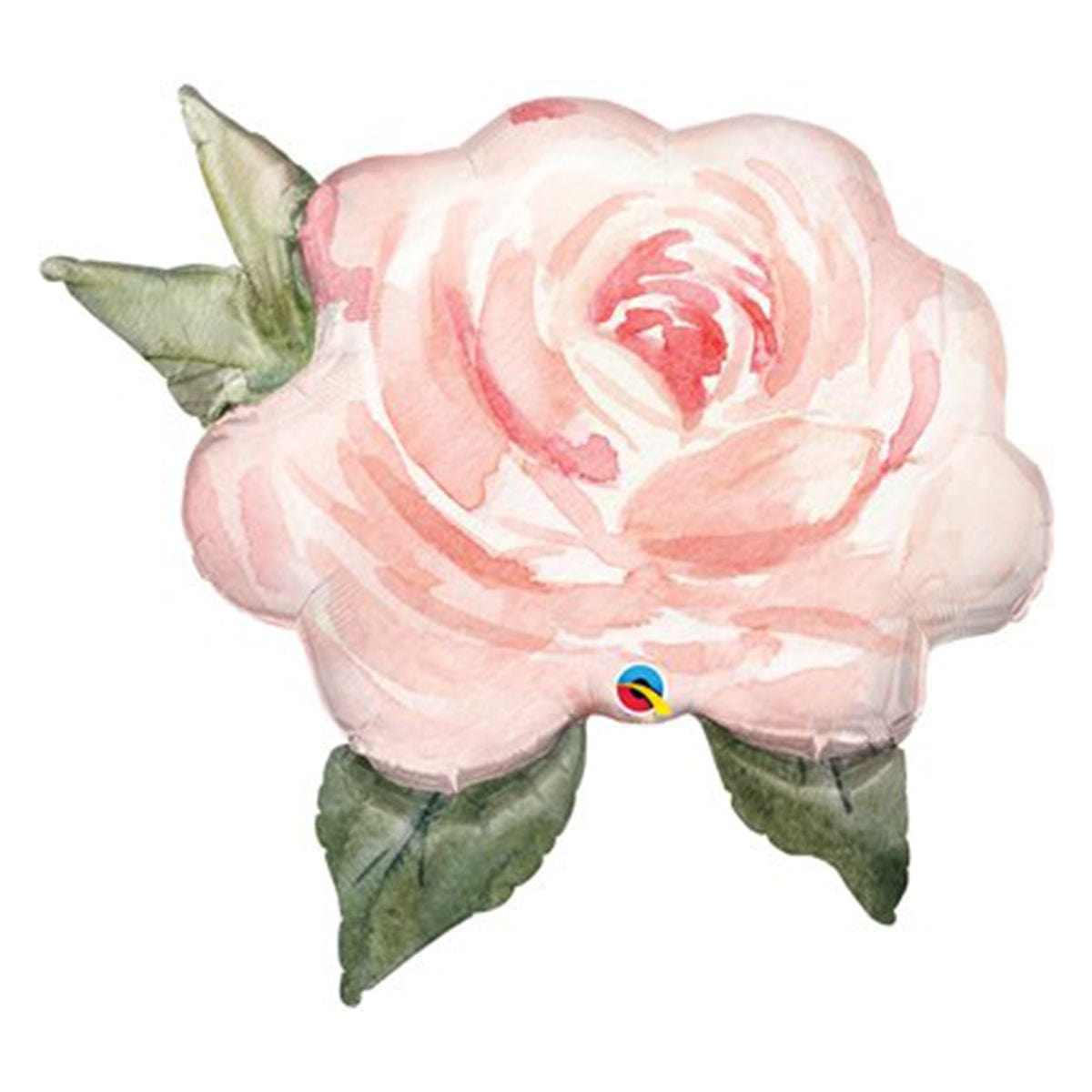 36 Inch Pink Bohemian Rose Supershape Foil Balloon for Birthday Parties, Baby Showers & Wedding Decorations