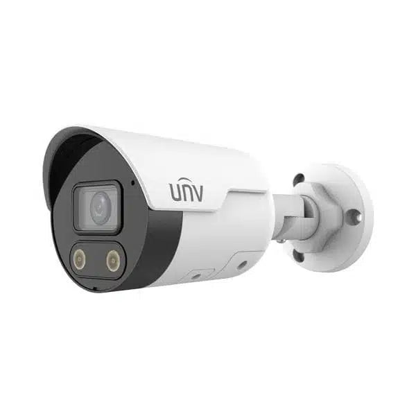 Uniview IPC2128SB ADF28KMC I0 8MP HD Fixed Active Deterrence Bullet Security Camera - Outdoor Surveillance for Home, Business & Warehouse Protection