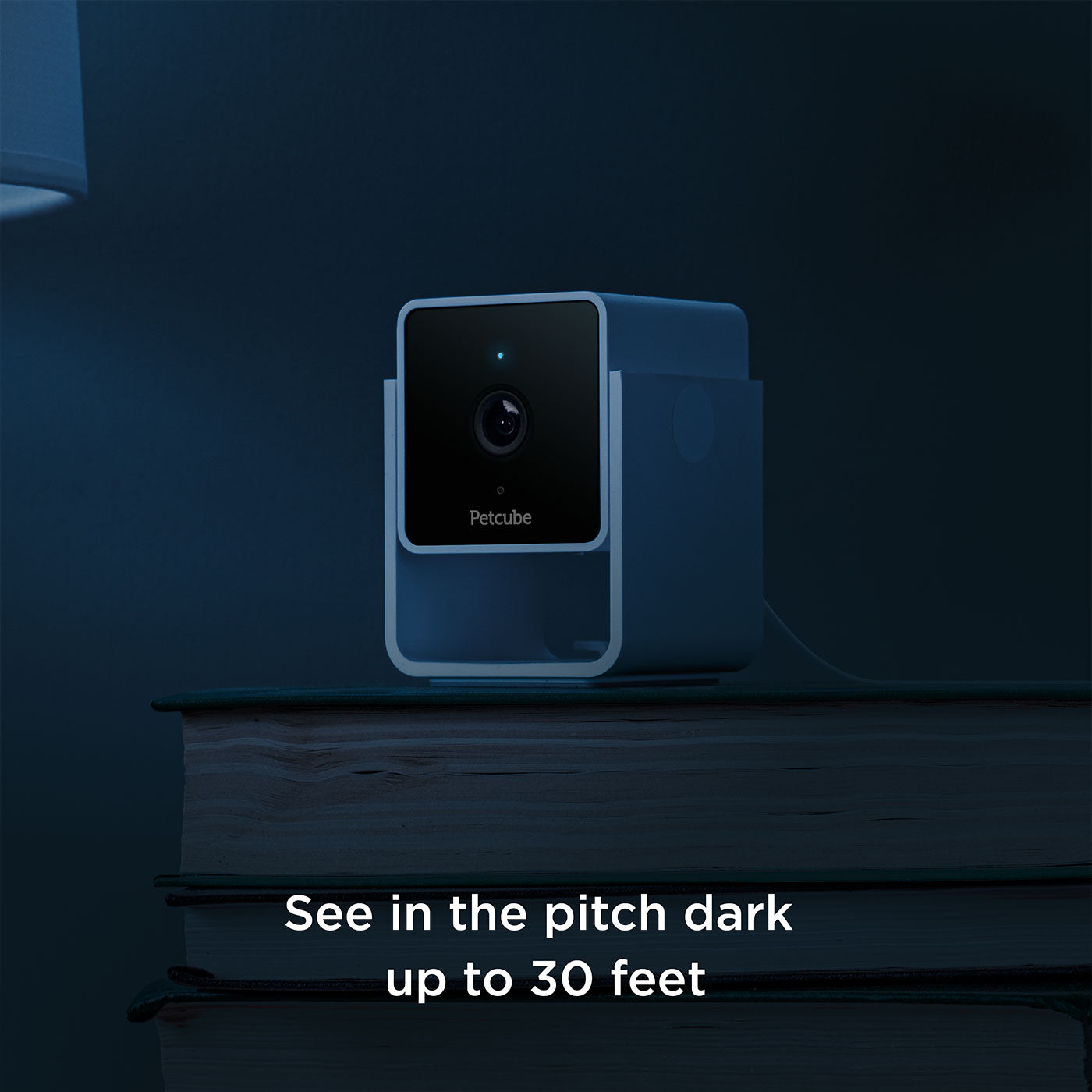 Petcube 2-Way Audio HD Pet Camera with Night Vision - Monitor & Talk to Your Dog or Cat at Home, Day or Night