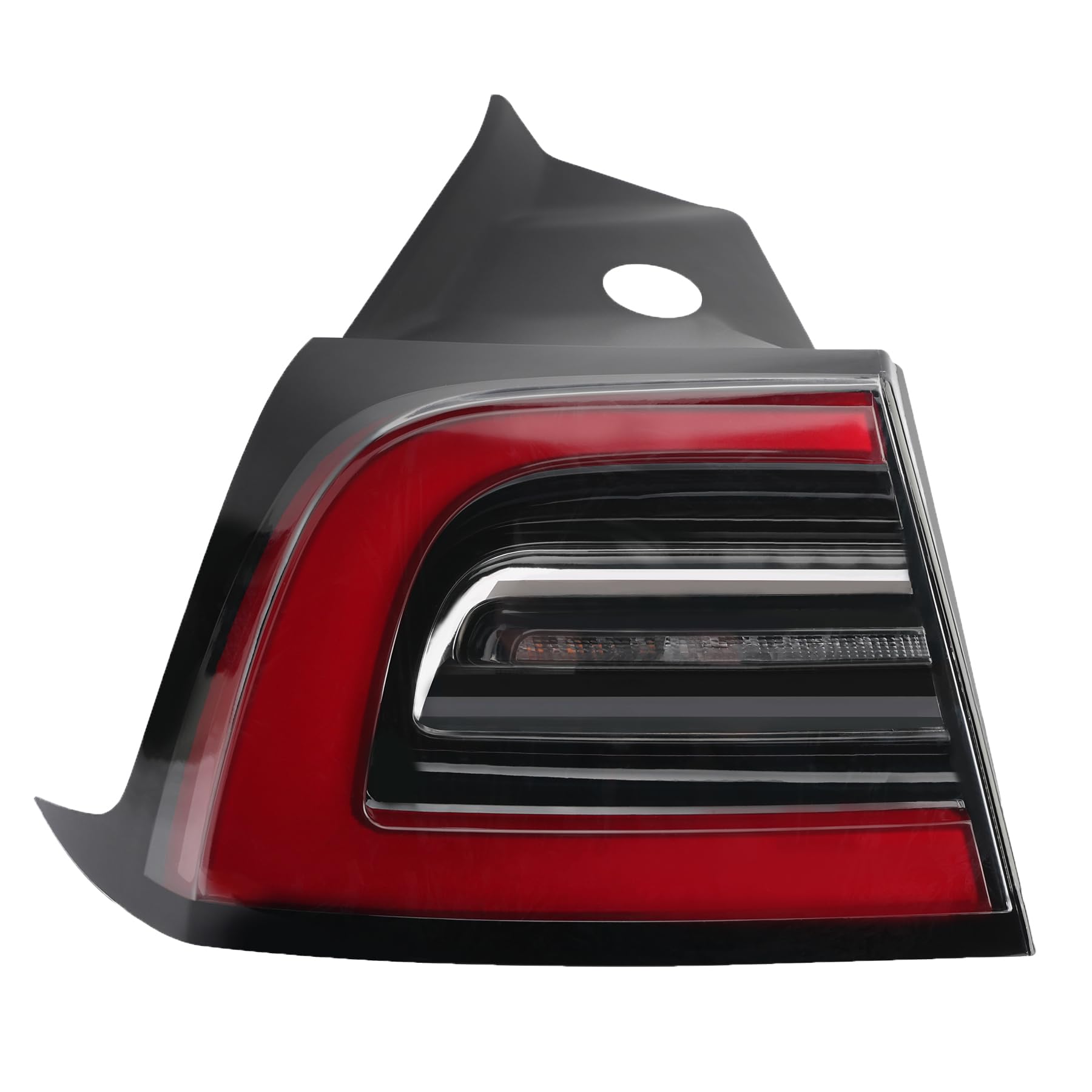 2017-2021 Tesla Model 3 LED Taillights Assembly - Replacement for 1077397 (Left Driver Side Outer) - Driving, Reverse, Brake & Turn Signal Lights - Perfect for Night Driving & Enhanced Safety
